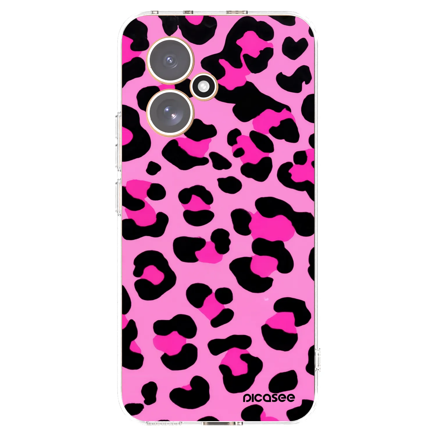 Picasee husă transparentă din silicon pentru Honor 400 5G - Pink Tiger