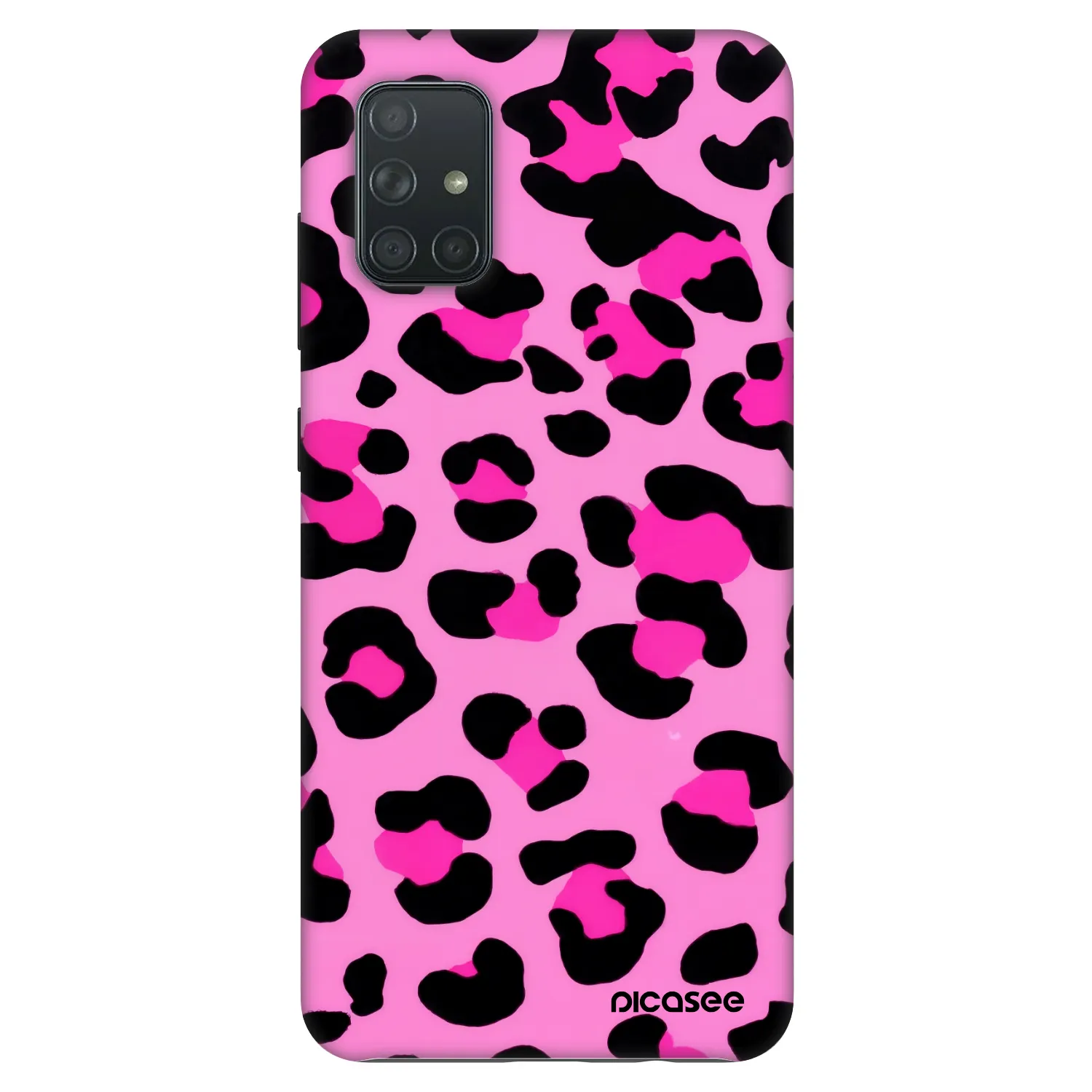 Picasee Fashion Case pentru Samsung Galaxy A71 A715F - Pink Tiger