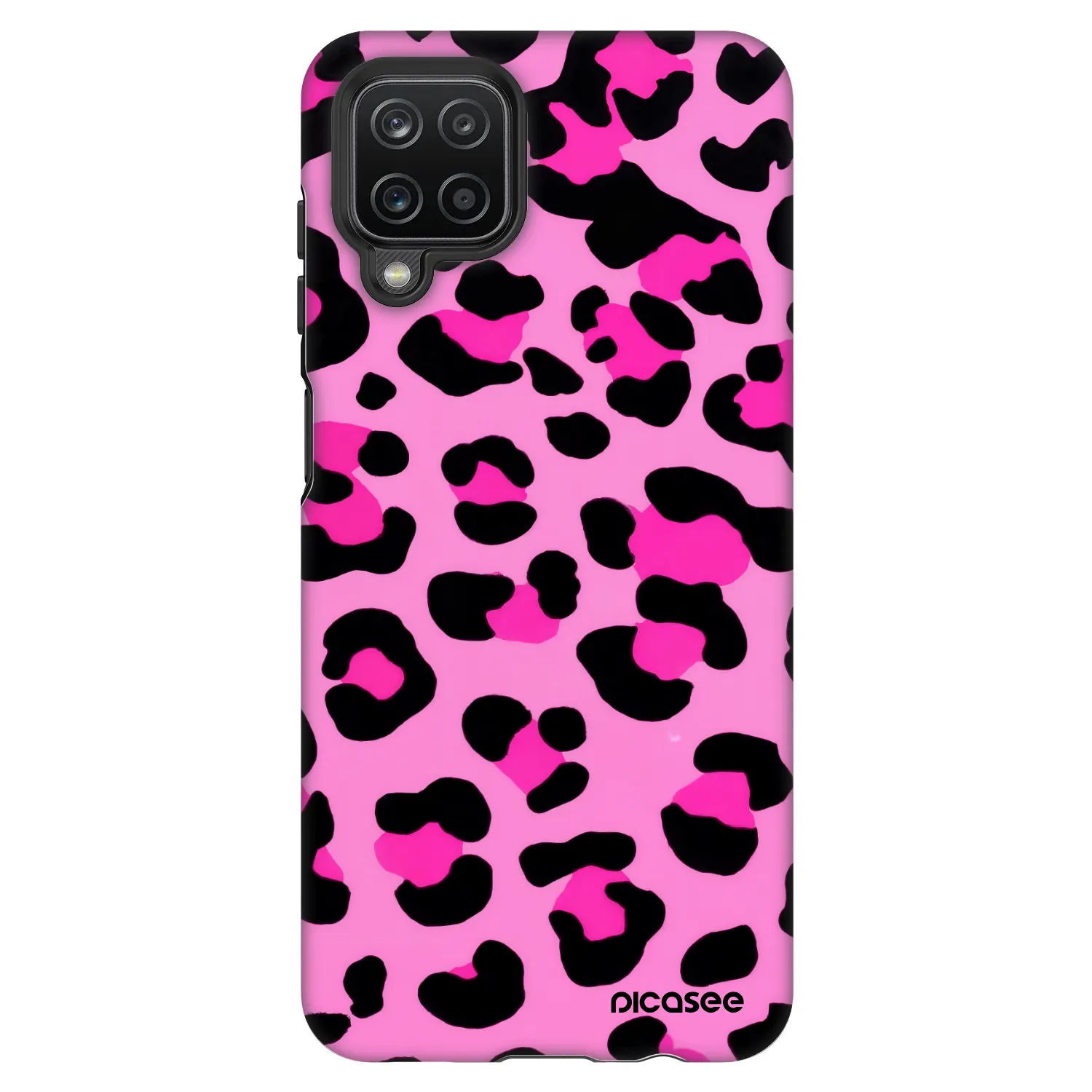Picasee Fashion Case pentru Samsung Galaxy A12 A125F - Pink Tiger