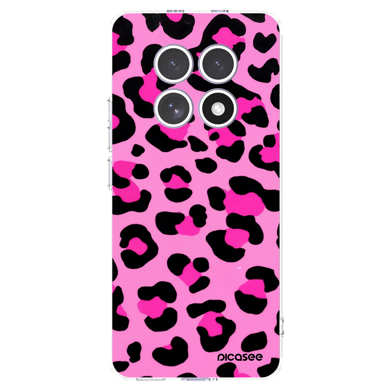 Picasee husă transparentă din silicon pentru Xiaomi Redmi Note 15 - Pink Tiger