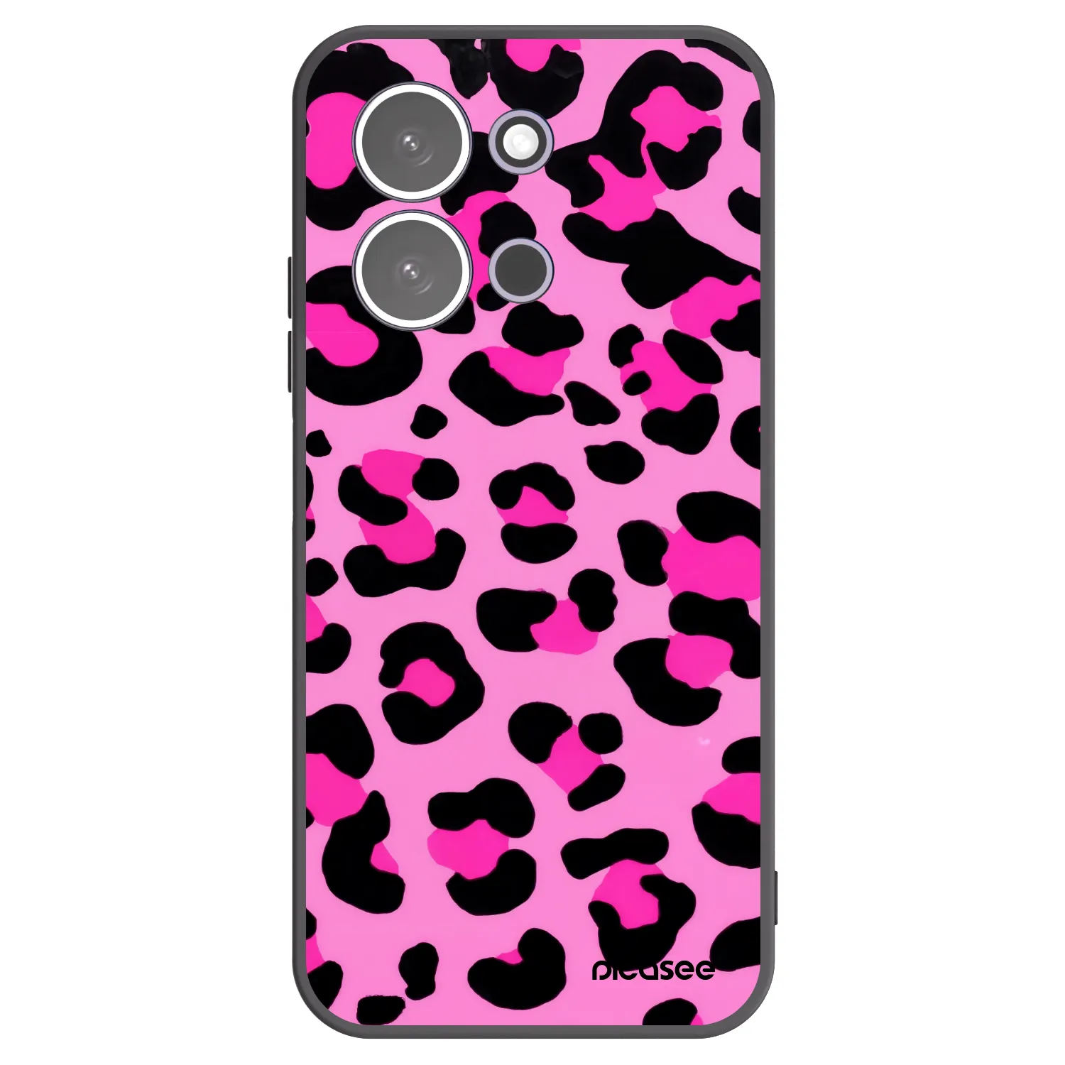 Picasee husă neagră din silicon pentru Xiaomi Redmi 15C 5G - Pink Tiger