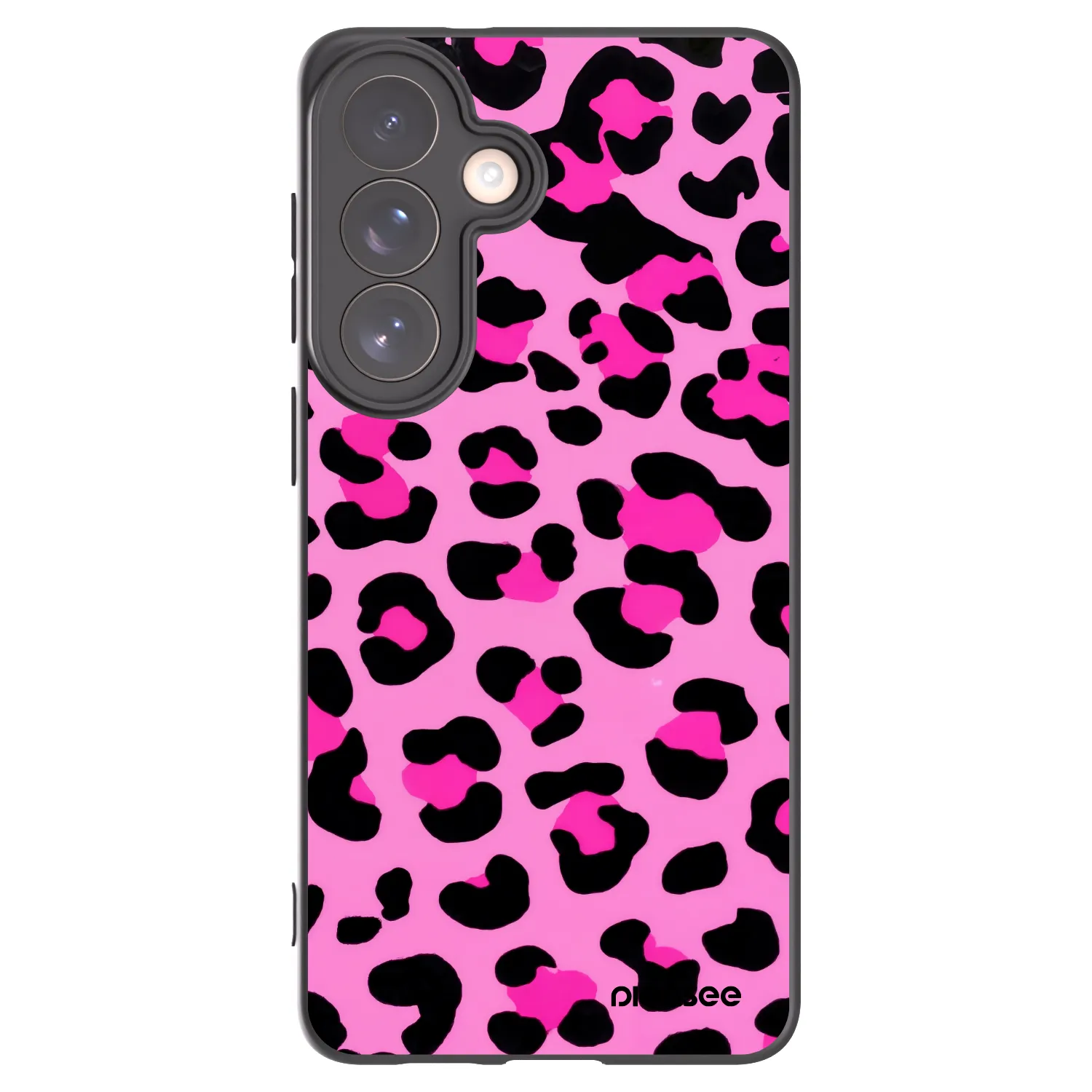 Picasee husă neagră din silicon pentru Samsung Galaxy S26+ - Pink Tiger