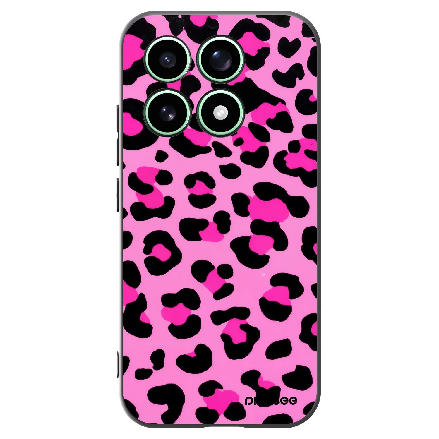 Picasee husă neagră din silicon pentru Xiaomi 17 - Pink Tiger