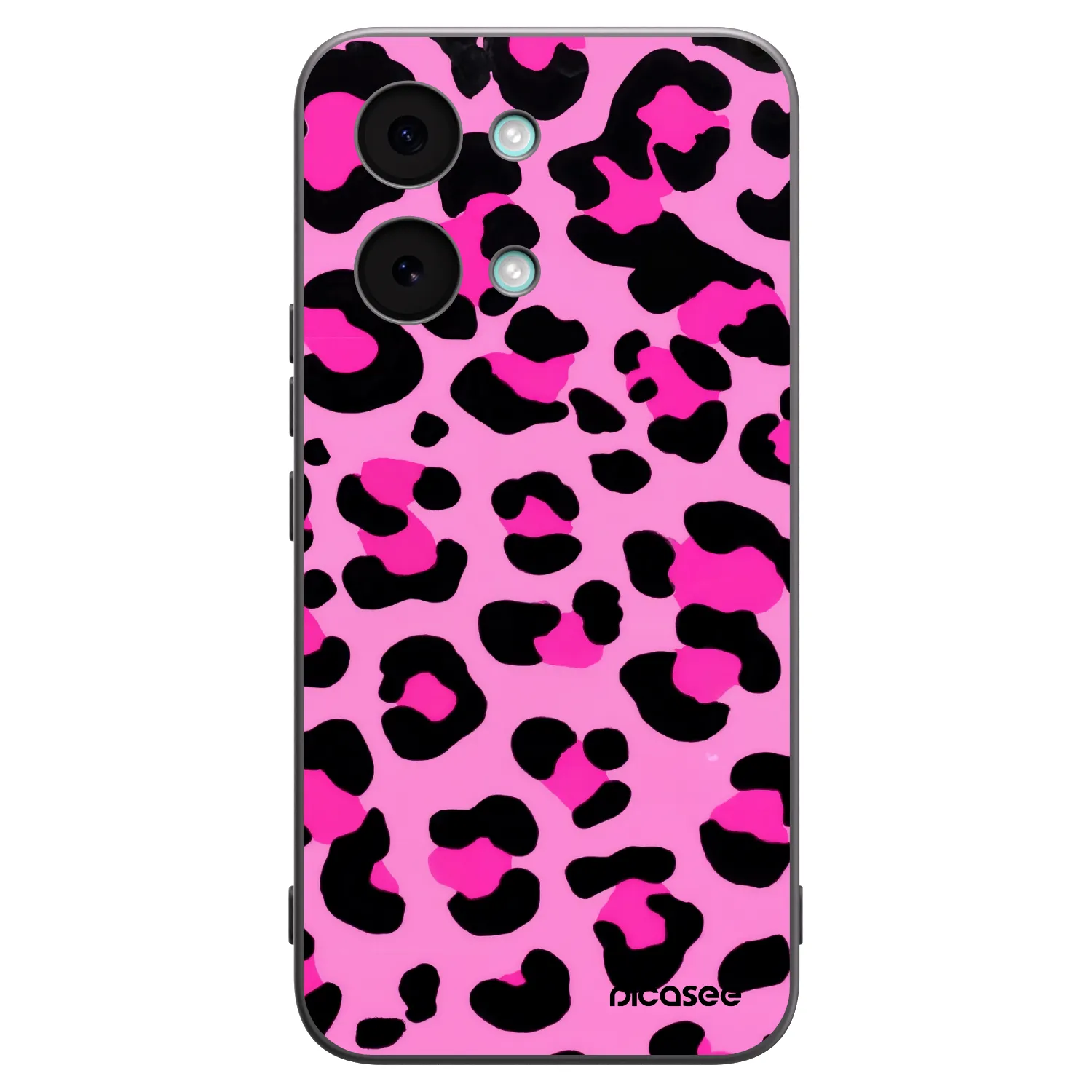 Picasee husă neagră din silicon pentru Xiaomi Poco X8 Pro Max - Pink Tiger