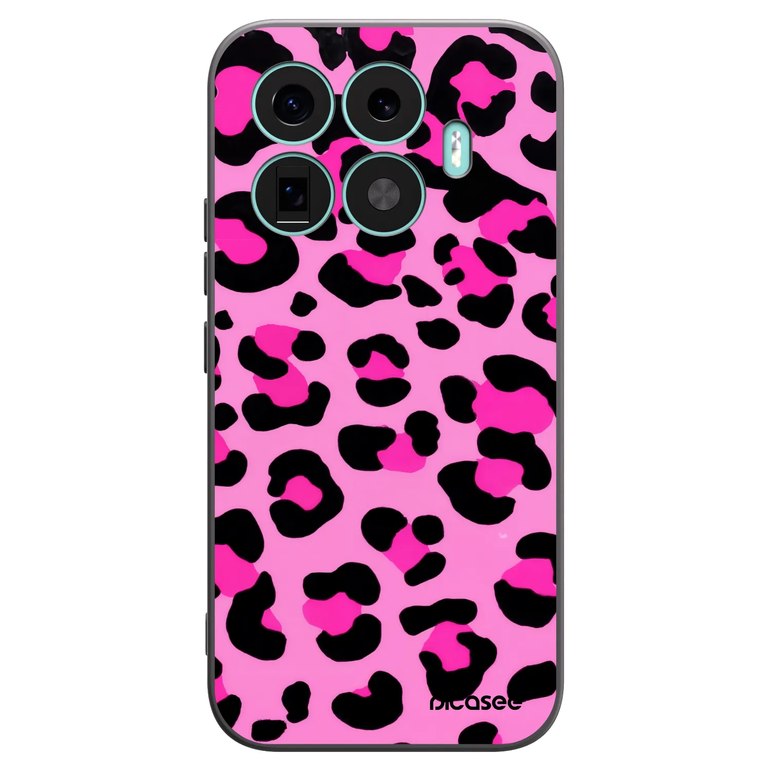 Picasee husă neagră din silicon pentru Xiaomi 17T - Pink Tiger
