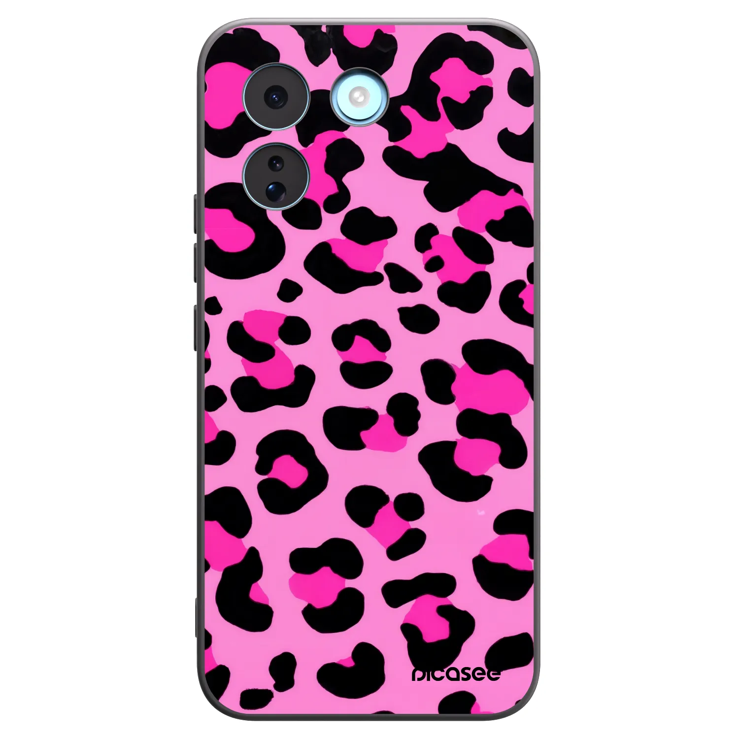 Picasee husă neagră din silicon pentru Xiaomi Redmi Note 17 Pro MAX 5G - Pink Tiger