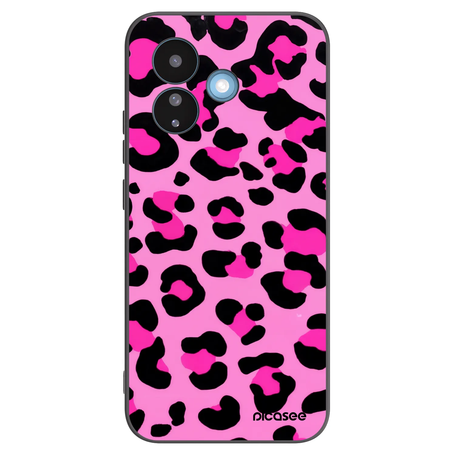 Picasee husă neagră din silicon pentru Xiaomi Redmi Note 17 Pro 5G - Pink Tiger