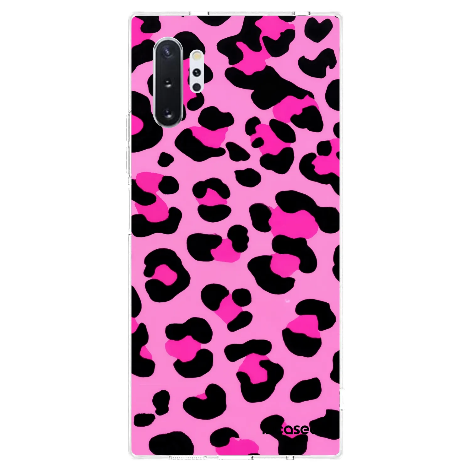 Picasee husă transparentă din silicon pentru Samsung Galaxy Note 10+ N975F - Pink Tiger