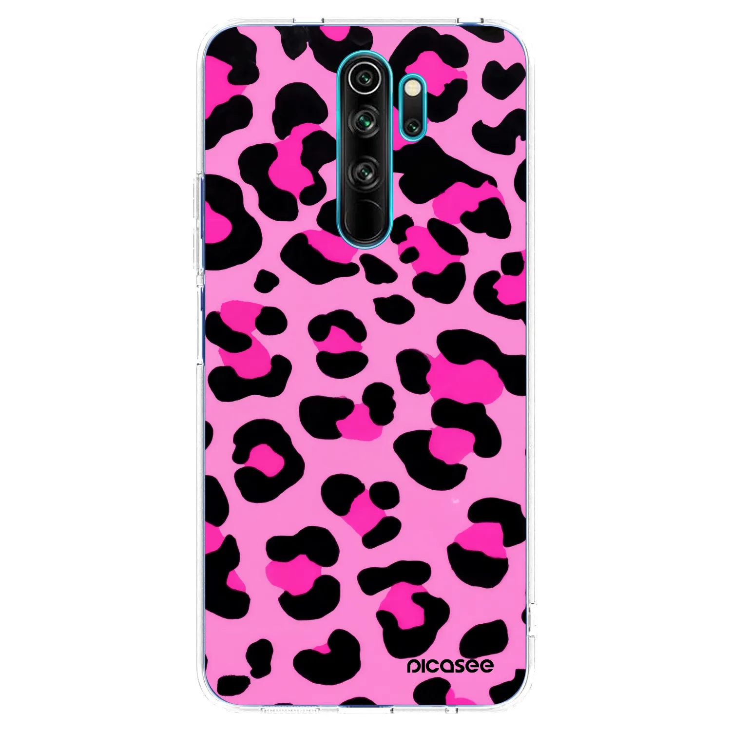 Picasee husă transparentă din silicon pentru Xiaomi Redmi Note 8 Pro - Pink Tiger