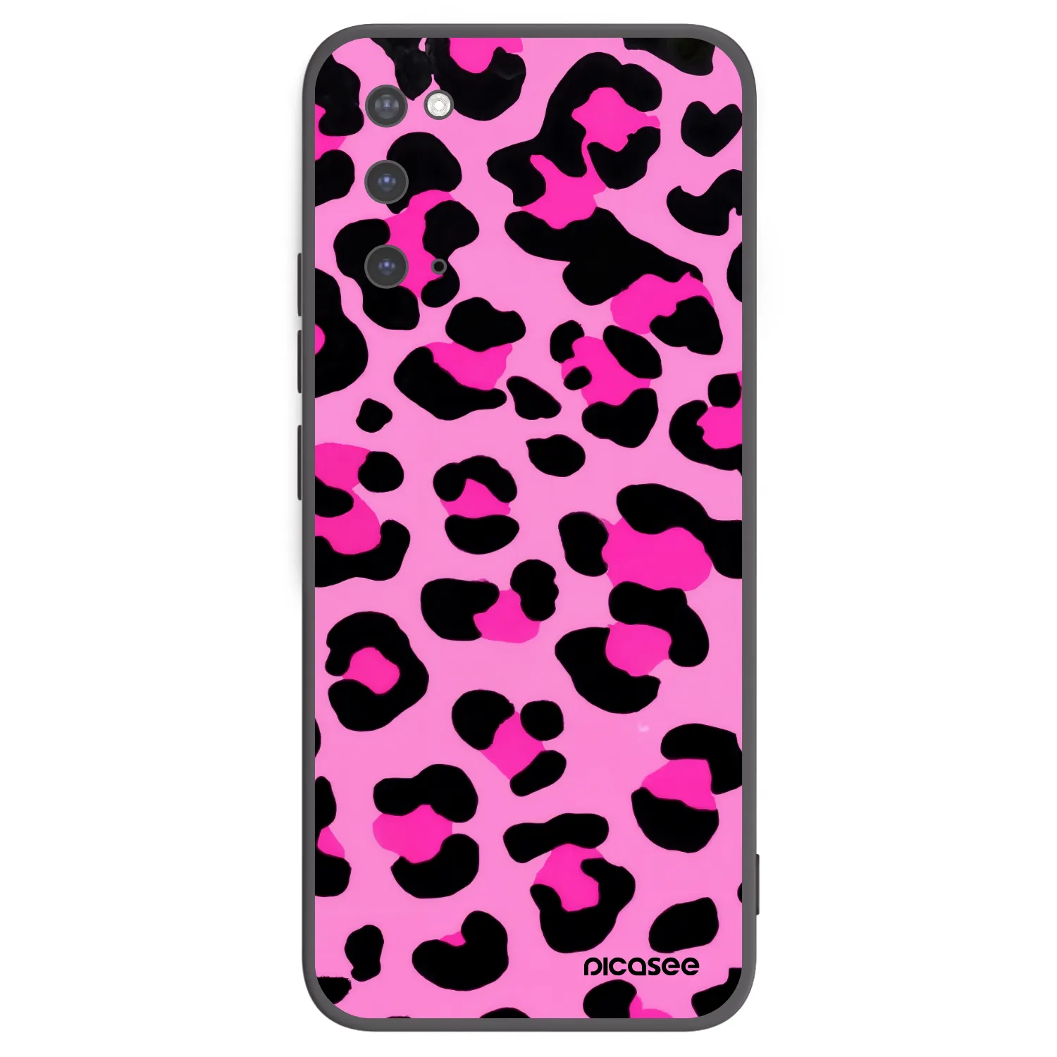 Picasee husă neagră din silicon pentru Samsung Galaxy S20 G980F - Pink Tiger