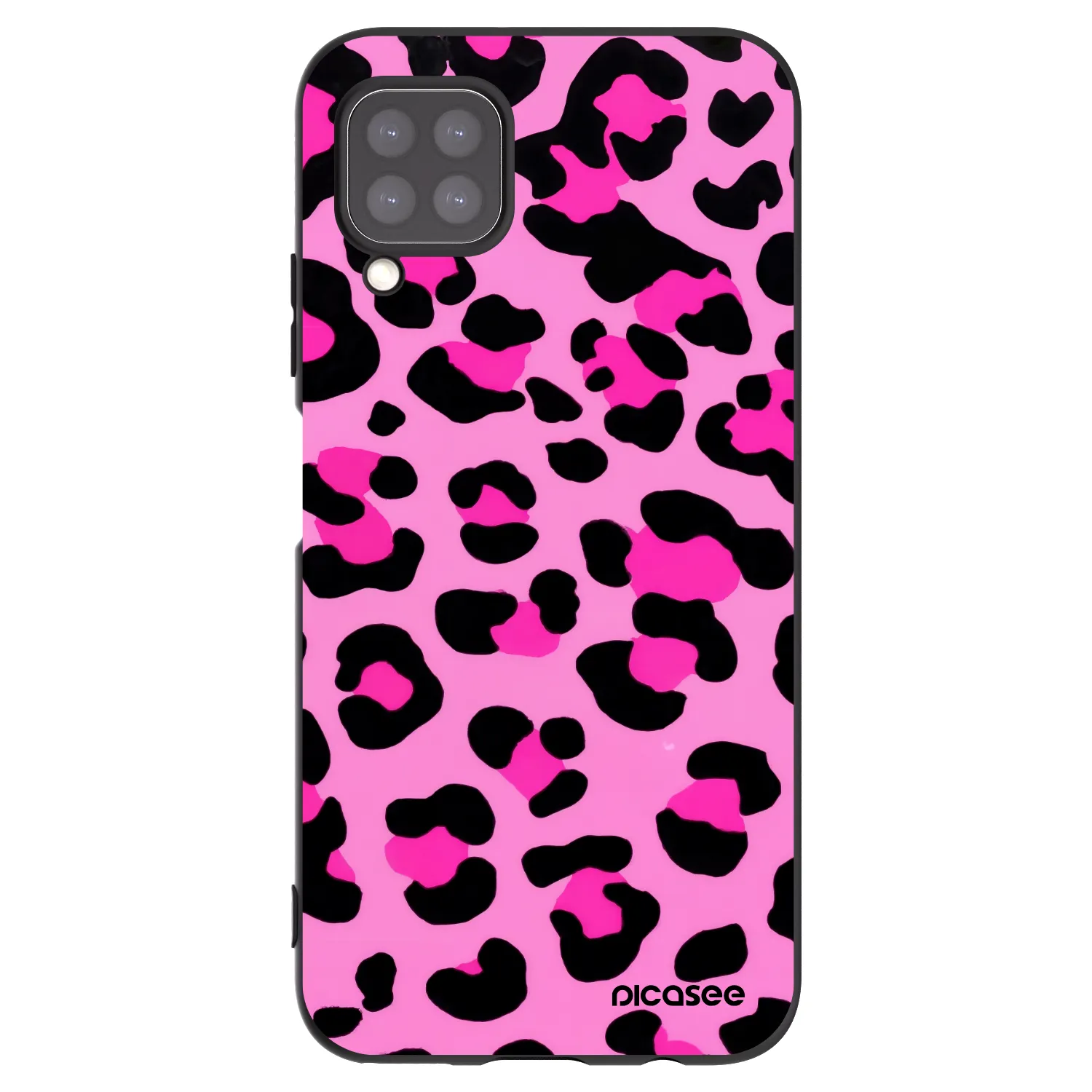 Picasee husă neagră din silicon pentru Huawei P40 Lite - Pink Tiger