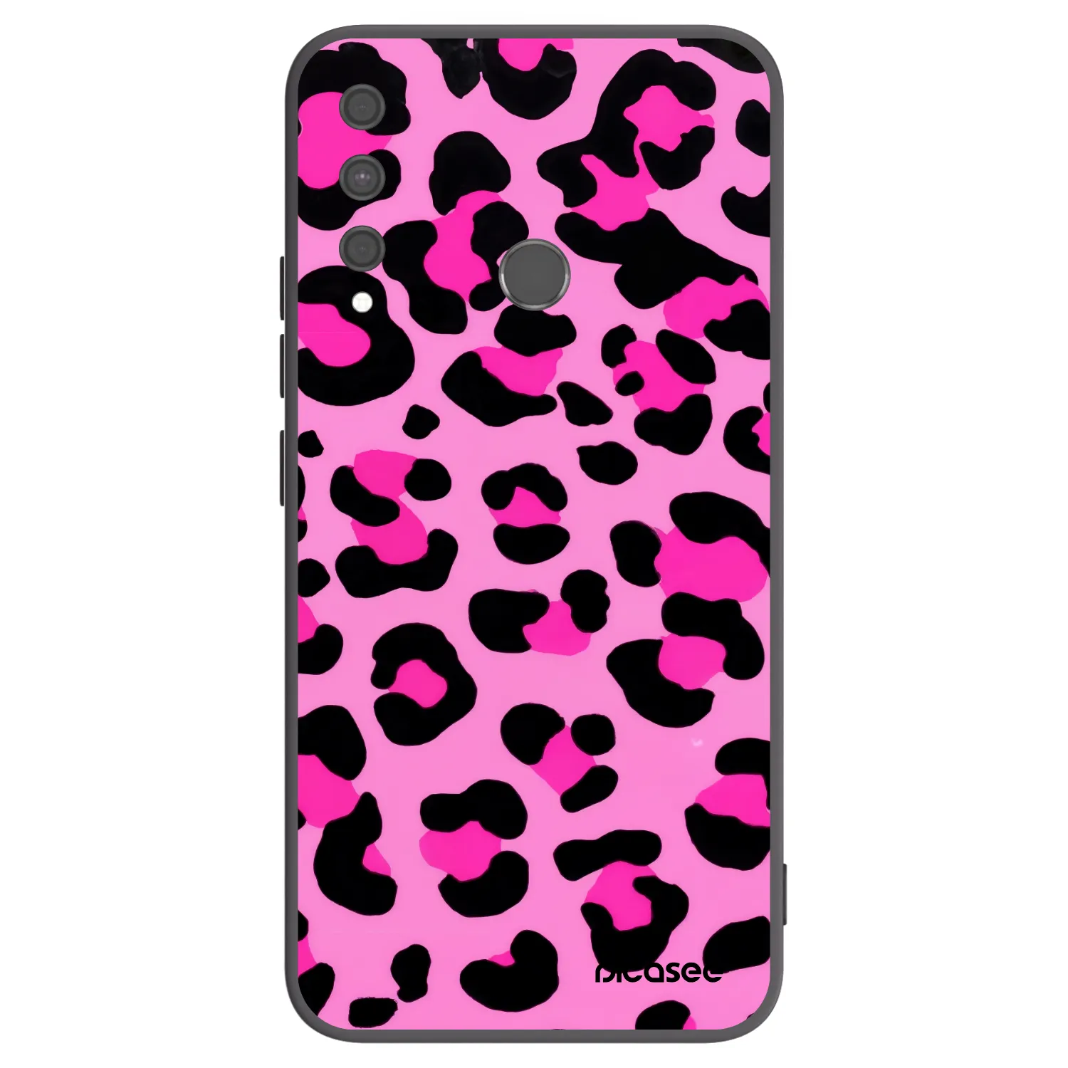 Picasee husă neagră din silicon pentru Huawei P40 Lite E - Pink Tiger
