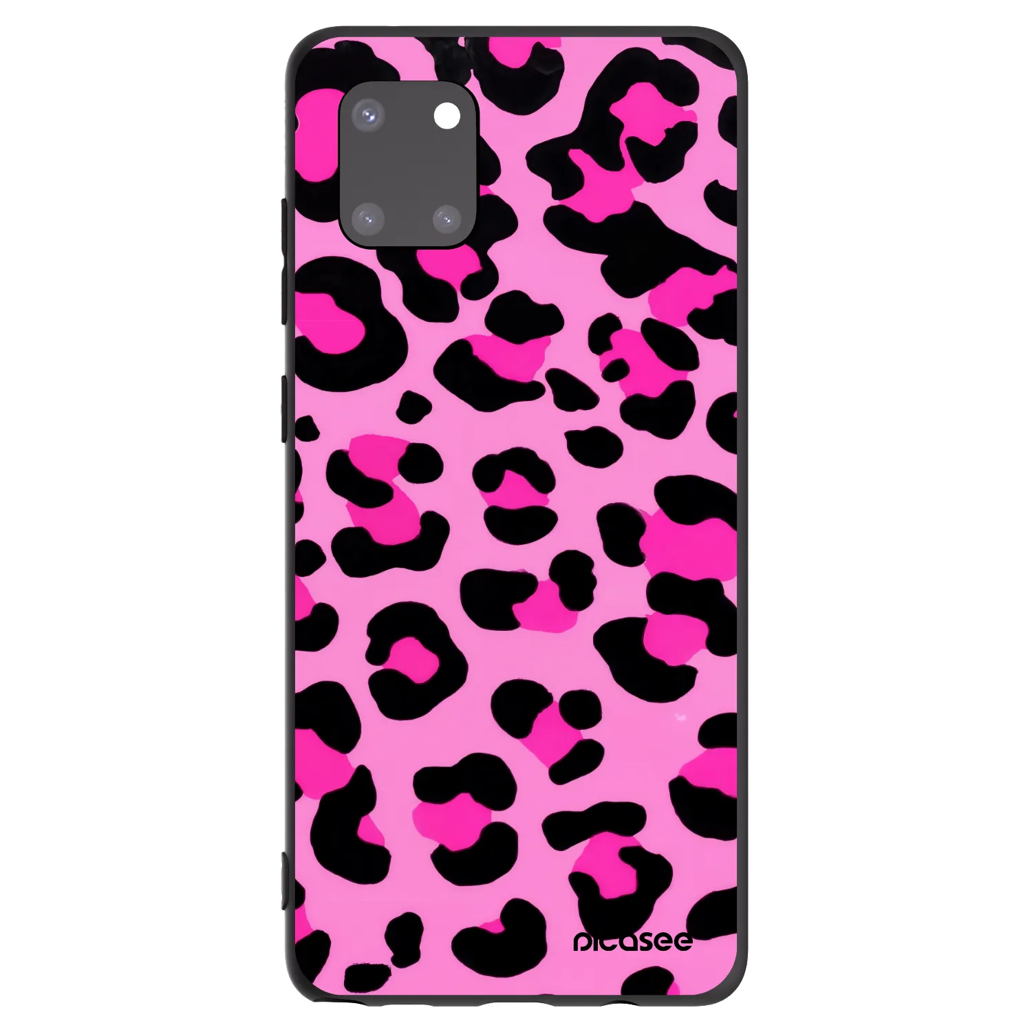 Picasee husă neagră din silicon pentru Samsung Galaxy Note 10 Lite N770F - Pink Tiger