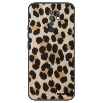 Picasee husă neagră din silicon pentru Xiaomi Redmi 9 - Brown Tiger