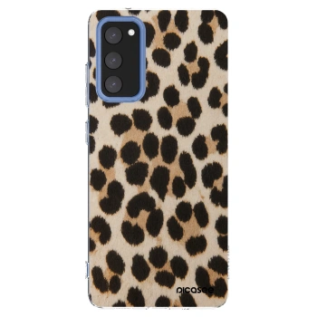 Picasee husă transparentă din silicon pentru Samsung Galaxy S20 FE - Brown Tiger