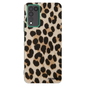 Picasee husă transparentă din silicon pentru Honor 10X Lite - Brown Tiger