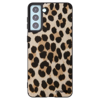Picasee husă neagră din silicon pentru Samsung Galaxy S21+ 5G G996F - Brown Tiger