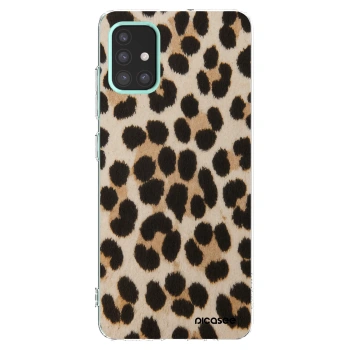 Picasee husă transparentă din silicon pentru Samsung Galaxy M31s - Brown Tiger