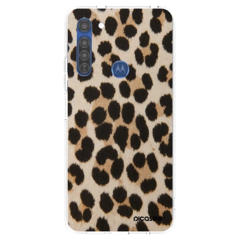 Husă pentru Motorola Moto G8 - Brown Tiger