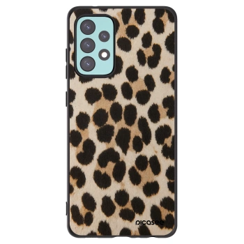 Picasee husă neagră din silicon pentru Samsung Galaxy A72 A725F - Brown Tiger