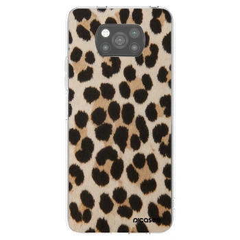 Picasee husă neagră din silicon pentru Xiaomi Poco X3 Pro - Brown Tiger