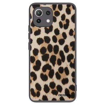 Picasee husă neagră din silicon pentru Xiaomi Mi 11 Lite - Brown Tiger