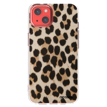 Picasee husă transparentă din silicon pentru Apple iPhone 13 - Brown Tiger