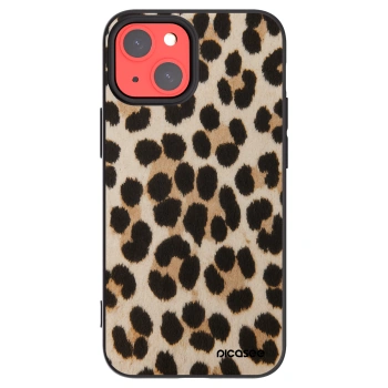 Picasee husă neagră din silicon pentru Apple iPhone 13 mini - Brown Tiger
