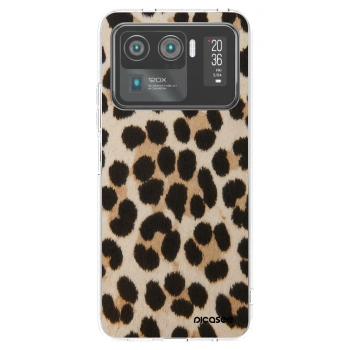 Picasee husă transparentă din silicon pentru Xiaomi Mi 11 Ultra - Brown Tiger