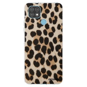 Picasee husă transparentă din silicon pentru Realme C21 - Brown Tiger
