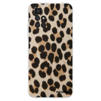 Picasee husă transparentă din silicon pentru Xiaomi Redmi 10 - Brown Tiger