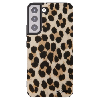 Picasee husă neagră din silicon pentru Samsung Galaxy S22+ 5G - Brown Tiger