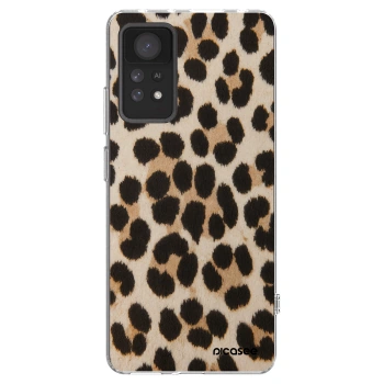 Picasee husă transparentă din silicon pentru Xiaomi Redmi Note 11 Pro 5G - Brown Tiger