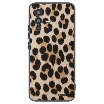 Picasee husă neagră din silicon pentru Vivo V23 5G - Brown Tiger
