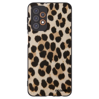 Picasee husă neagră din silicon pentru Samsung Galaxy A23 A236B 5G - Brown Tiger