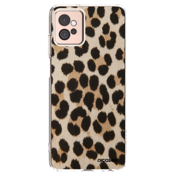 Picasee husă transparentă din silicon pentru Motorola Moto G32 - Brown Tiger