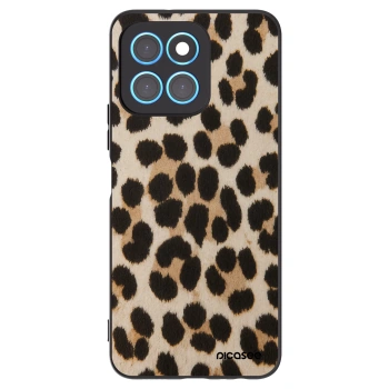 Picasee husă neagră din silicon pentru Honor X6 - Brown Tiger