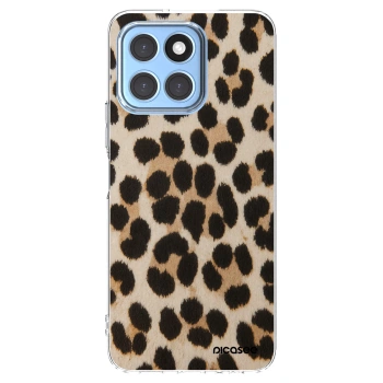 Picasee husă transparentă din silicon pentru Honor X6 - Brown Tiger