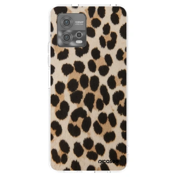 Picasee husă transparentă din silicon pentru Motorola Moto G72 - Brown Tiger