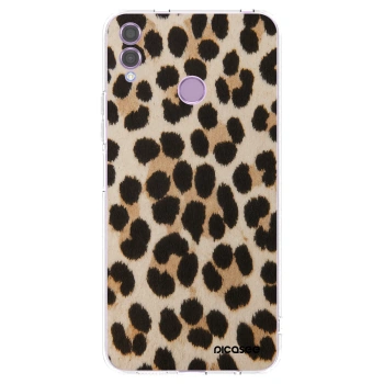 Picasee husă transparentă din silicon pentru Honor 8X - Brown Tiger
