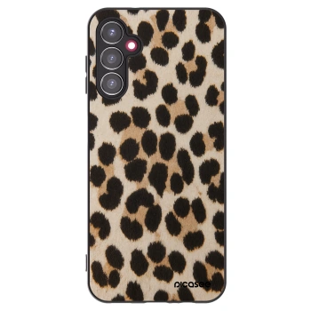 Picasee husă neagră din silicon pentru Samsung Galaxy A14 5G A146P - Brown Tiger