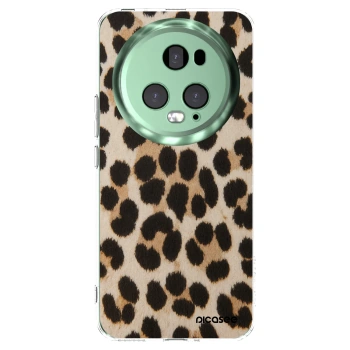 Picasee husă transparentă din silicon pentru Honor Magic5 Pro - Brown Tiger