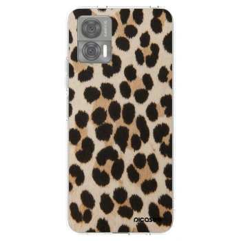 Picasee husă transparentă din silicon pentru Motorola Edge 30 Neo - Brown Tiger
