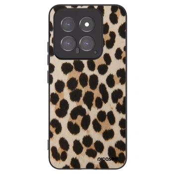 Picasee husă neagră din silicon pentru Xiaomi 14 - Brown Tiger