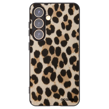Picasee husă neagră din silicon pentru Samsung Galaxy S24 S921B 5G - Brown Tiger