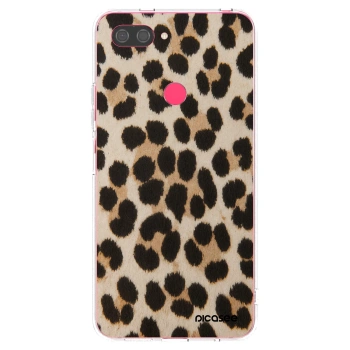 Picasee husă transparentă din silicon pentru Xiaomi Mi 8 Lite - Brown Tiger