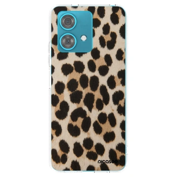 Picasee husă transparentă din silicon pentru Motorola Edge 40 Neo - Brown Tiger