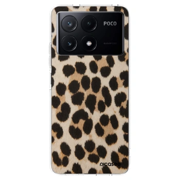 Picasee husă transparentă din silicon pentru Xiaomi Poco X6 Pro - Brown Tiger