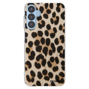 Picasee husă transparentă din silicon pentru Samsung Galaxy A15 A156B 5G - Brown Tiger