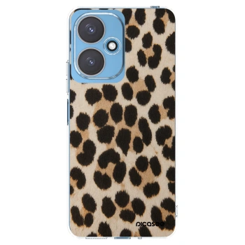 Picasee husă transparentă din silicon pentru Xiaomi Redmi 13C 5G - Brown Tiger